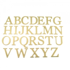 Georgian Font Individual Capital Letters (6mm)