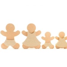 Gingerbread Man with Shorts (18mm)