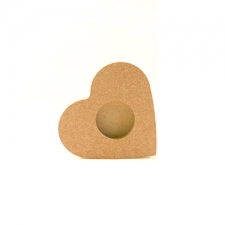 Heart Shaped Tea Light Holder (18mm)