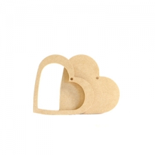 Heart Shaped Hanging Decoration (6mm)