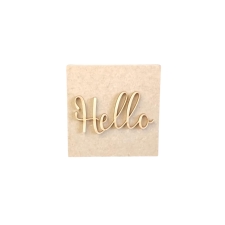 Hello Shelf Quote (18mm + 3mm)