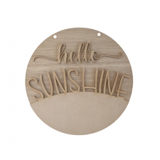 Hello Sunshine (4mm Oak)
