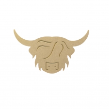 Highland Cow Head Shape (18mm)