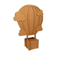 Hot Air Balloon, Large, Freestanding (3mm)