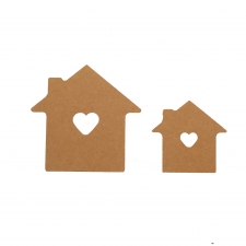 House with Heart cut out (6mm)