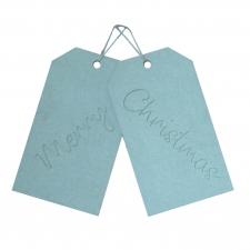 Large Door Tags, Merry Christmas/Nadolig Llawen (18mm)