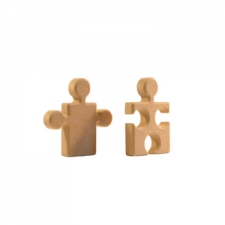 Mr and Mrs Jigsaws (18mm)