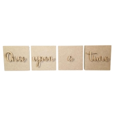 Once upon a time shelf quote (18mm + 3mm)