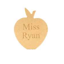 Personalised Engraved Freestanding Apple (18mm)