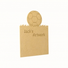 Personalised Football Plaque (6mm)