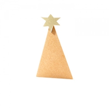 Primitive Christmas Tree with 6mm 3D Sloppy Star (18mm + 6mm)