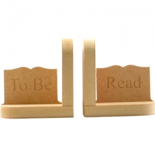 "To Be Read" bookends (18mm)