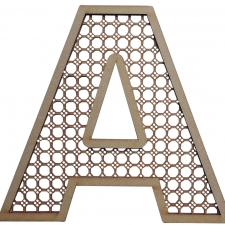 Rattan Letters (3mm)