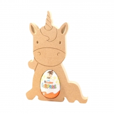 Sitting Unicorn Kinder Egg Holder (18mm)