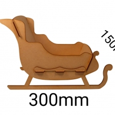 Sleigh, Slot together design, Small (3mm)