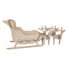 Sleigh, Slot together design, Small (3mm)