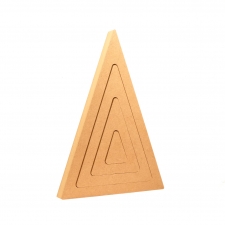 Stackable Triangles, 4 Pieces (18mm)