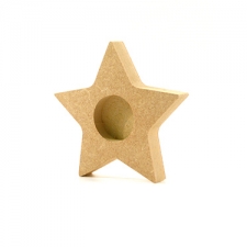 Star Shaped Tea Light Holder (18mm)