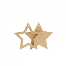 Star Shapes Hanging Decoration (6mm)