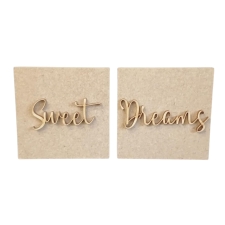 Sweet Dreams Shelf Quote (18mm + 3mm)