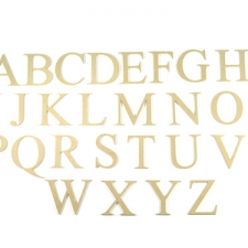 Times New Roman Font Capital Letters (6mm)