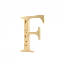 Times New Roman Font, Engraved Individual Freestanding Letter, 200mm (18mm) 