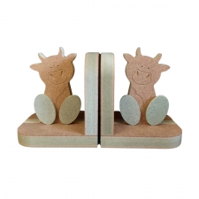 Wonky Cow Bookends (18mm + 6mm)