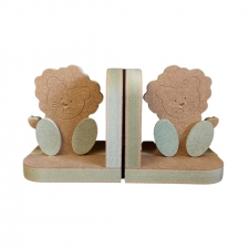 Wonky Lion Bookends (18mm + 6mm)