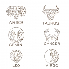 Zodiac Signs (3mm)