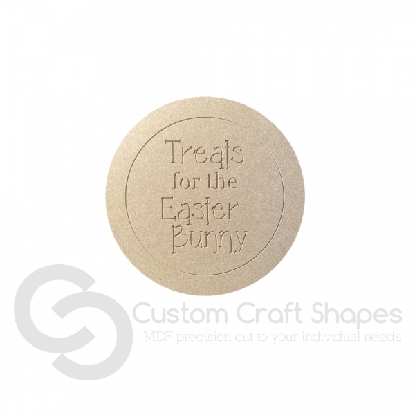 Treats for the Easter Bunny Plate (6mm)