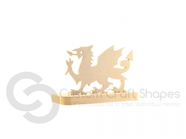 Welsh Dragon in a Stand (6mm)