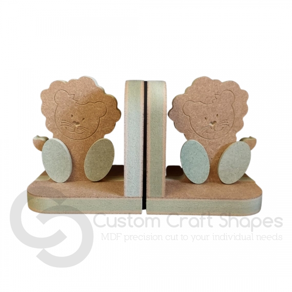 Wonky Lion Bookends (18mm + 6mm)